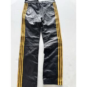 Vale Forever Kill Bill Moto Pants - black - Faux Leather size 34